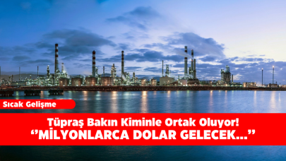 Tüpraş Bakın Kiminle Ortak Oluyor! Milyonlarca Dolar Gelecek...